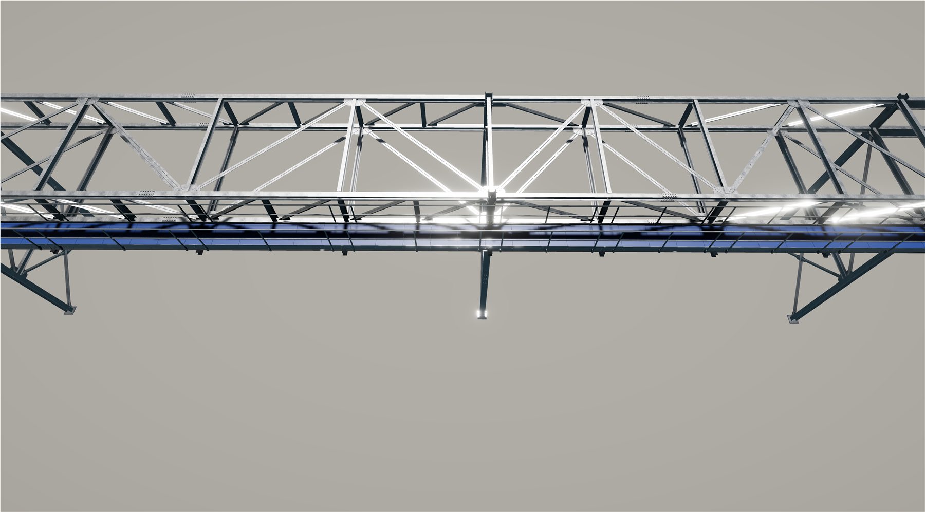 Detailed steel model for coordination